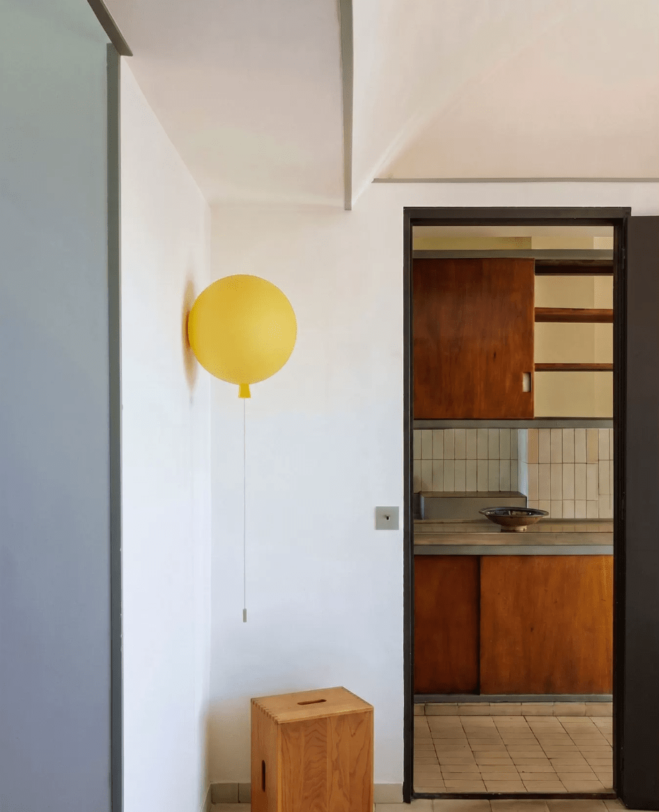 Orange Glass Wall Light — Wall Sconce | Maison Monashee — view 3