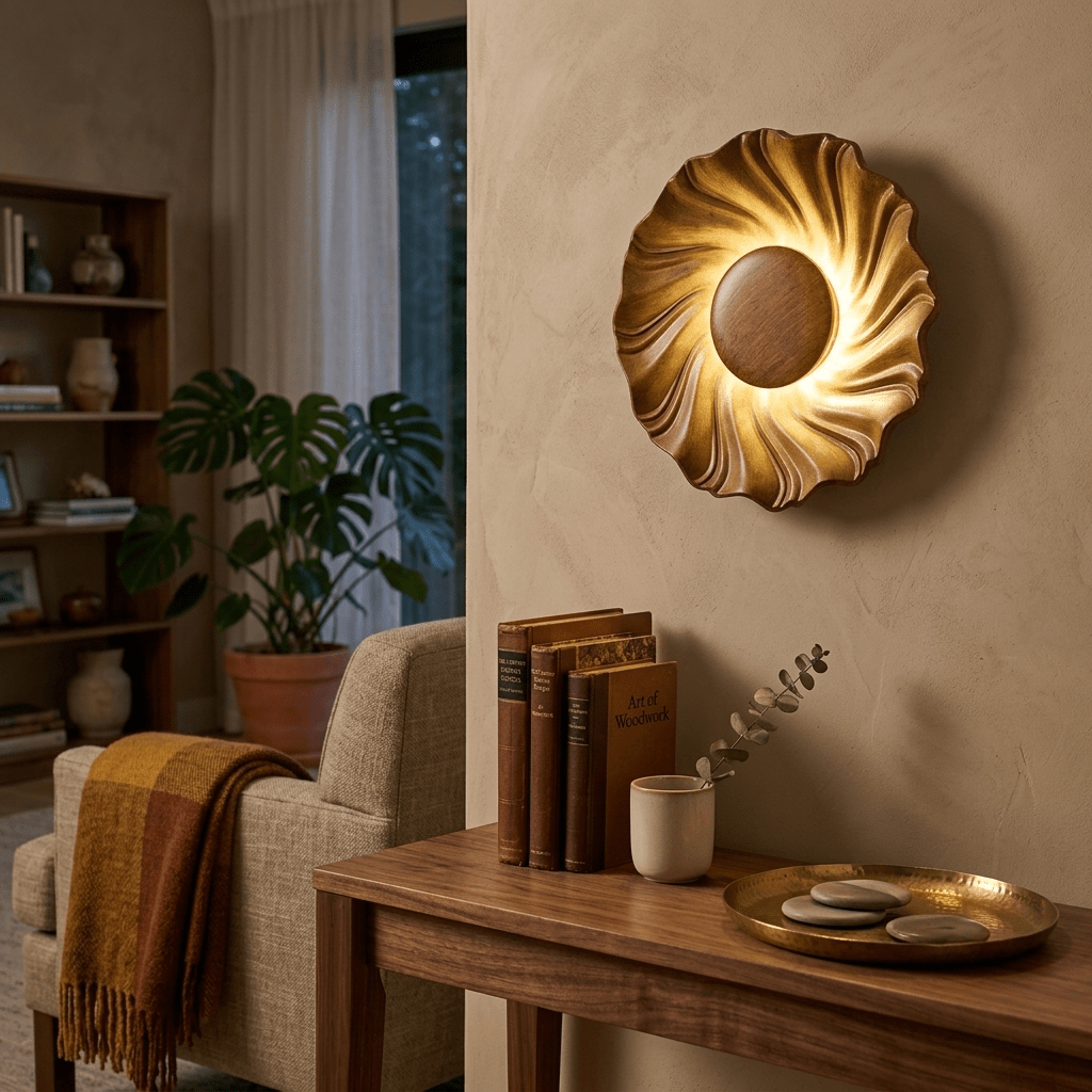 Spiral LED Wall Light — Wall Sconce | Maison Monashee — view 2