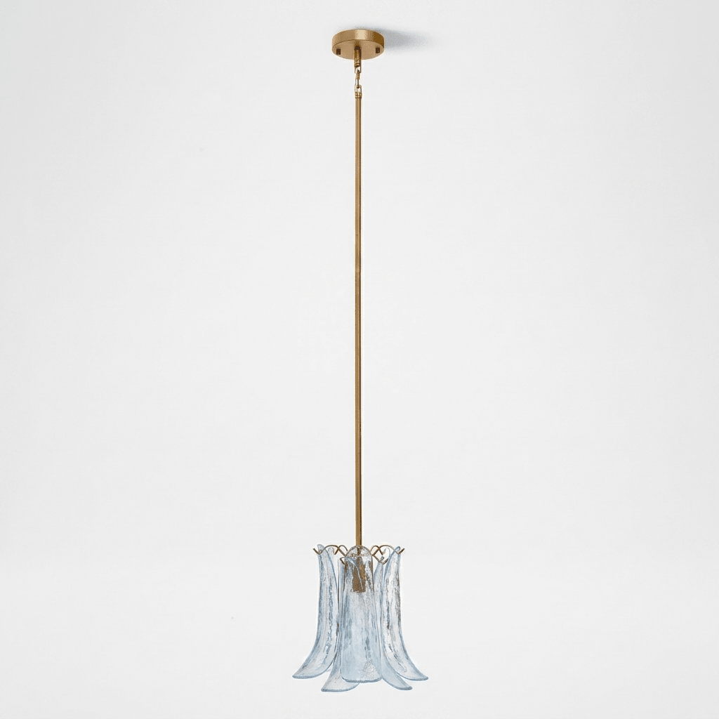 Hanging Glass Pendant Light — Pendant Light | Maison Monashee — view 6