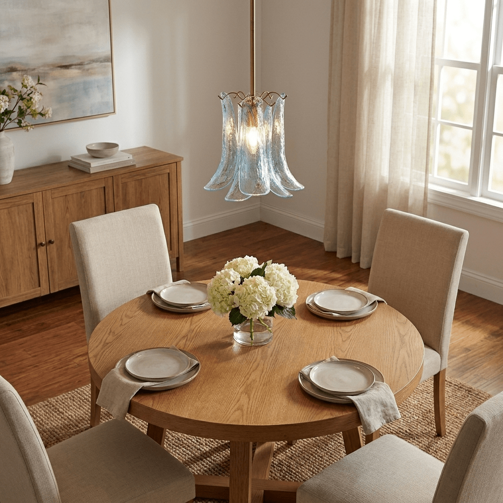Hanging Glass Pendant Light — Pendant Light | Maison Monashee — view 5