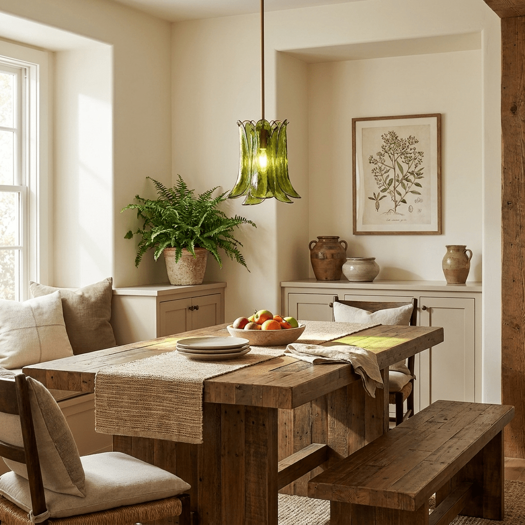 Hanging Glass Pendant Light — Pendant Light | Maison Monashee — view 10