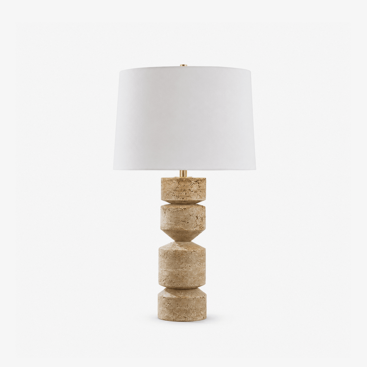 Large Stone Table Lamp — Table Lamp | Maison Monashee