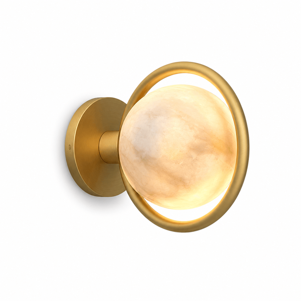 Modern Gold Vanity Light — Wall Sconce | Maison Monashee — view 10