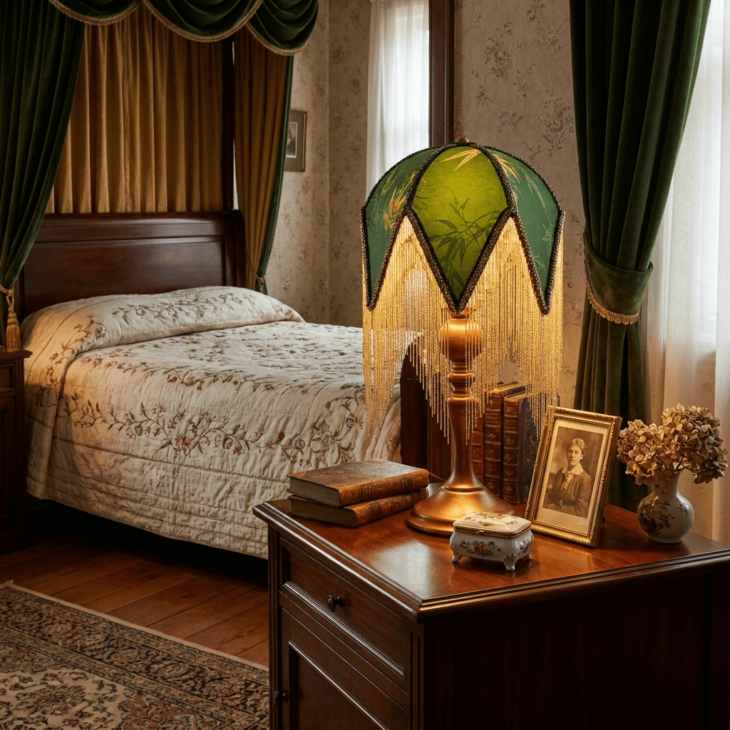 Beaded Fringe Table Lamp — Table Lamp | Maison Monashee — view 8