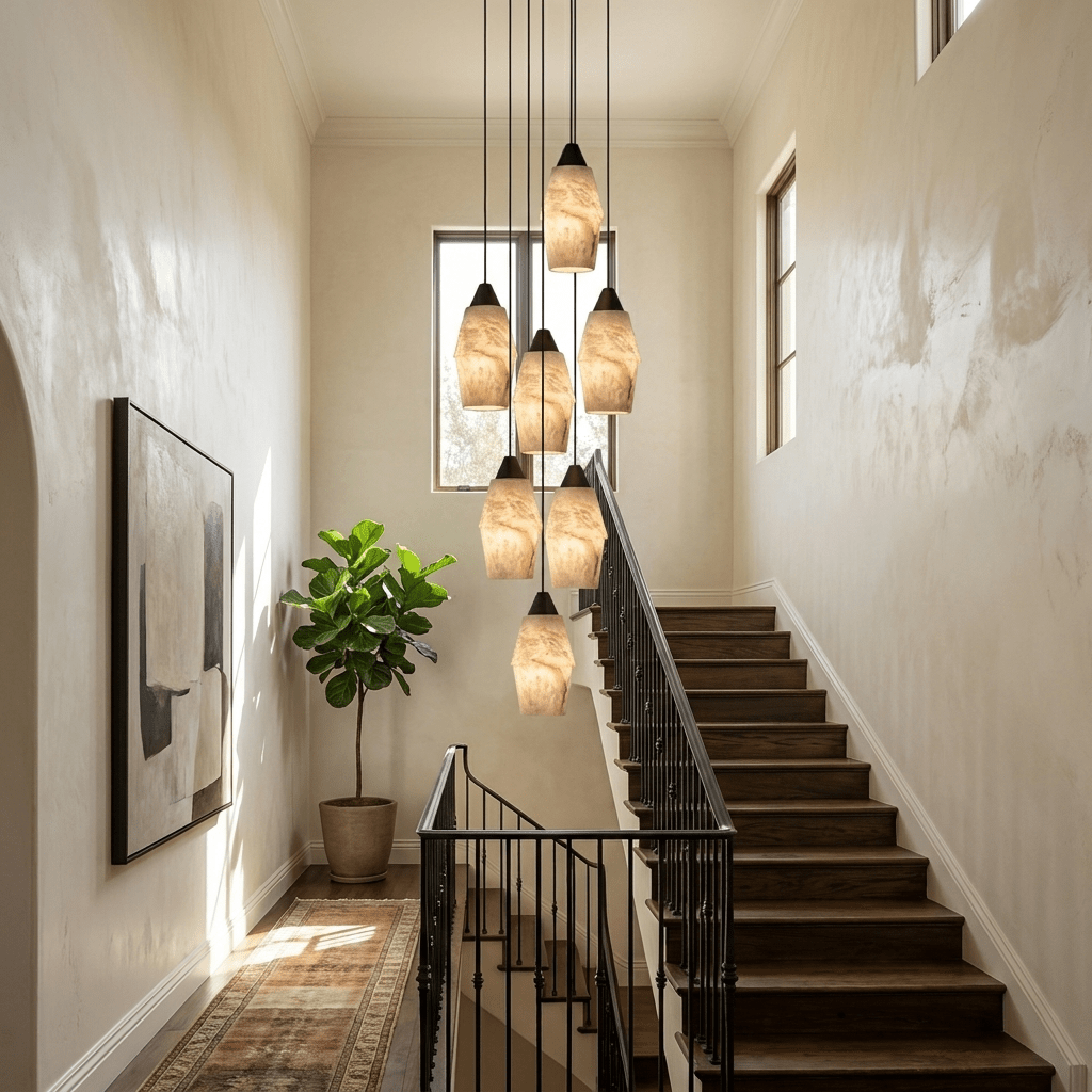 Black Lantern Chandelier — Chandelier | Maison Monashee — view 2