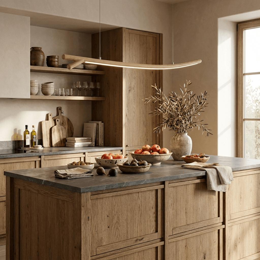 Nordic Linear Pendant Light — Pendant Light | Maison Monashee — view 2