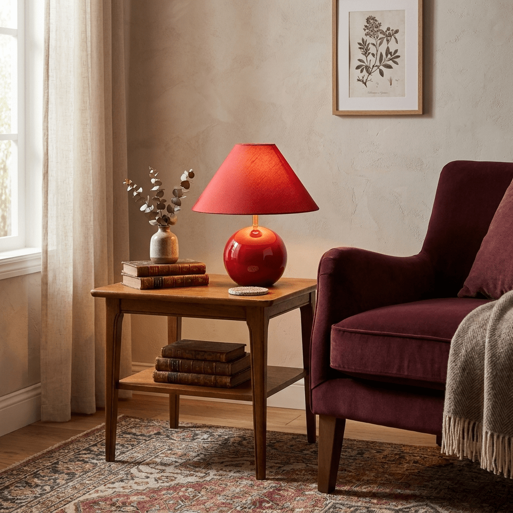 Ceramic Ball Table Lamp — Table Lamp | Maison Monashee — view 7