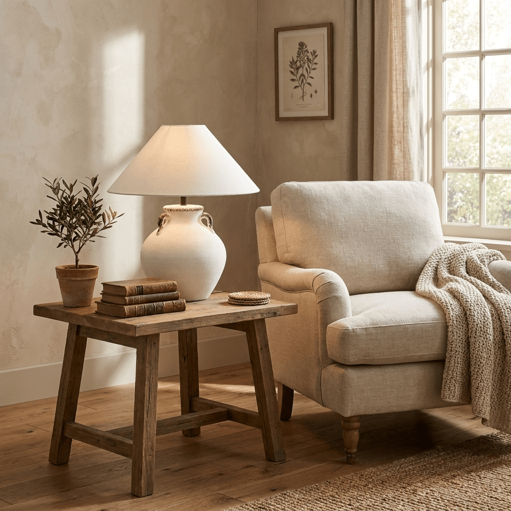 Ceramic Jar Table Lamp — Table Lamp | Maison Monashee — view 6