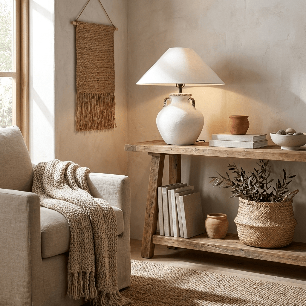 Ceramic Jar Table Lamp — Table Lamp | Maison Monashee — view 10