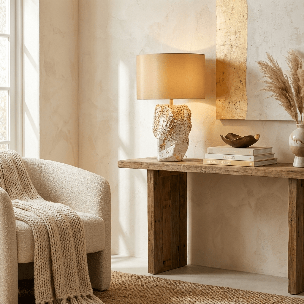 White Coral Table Lamp — Table Lamp | Maison Monashee — view 2