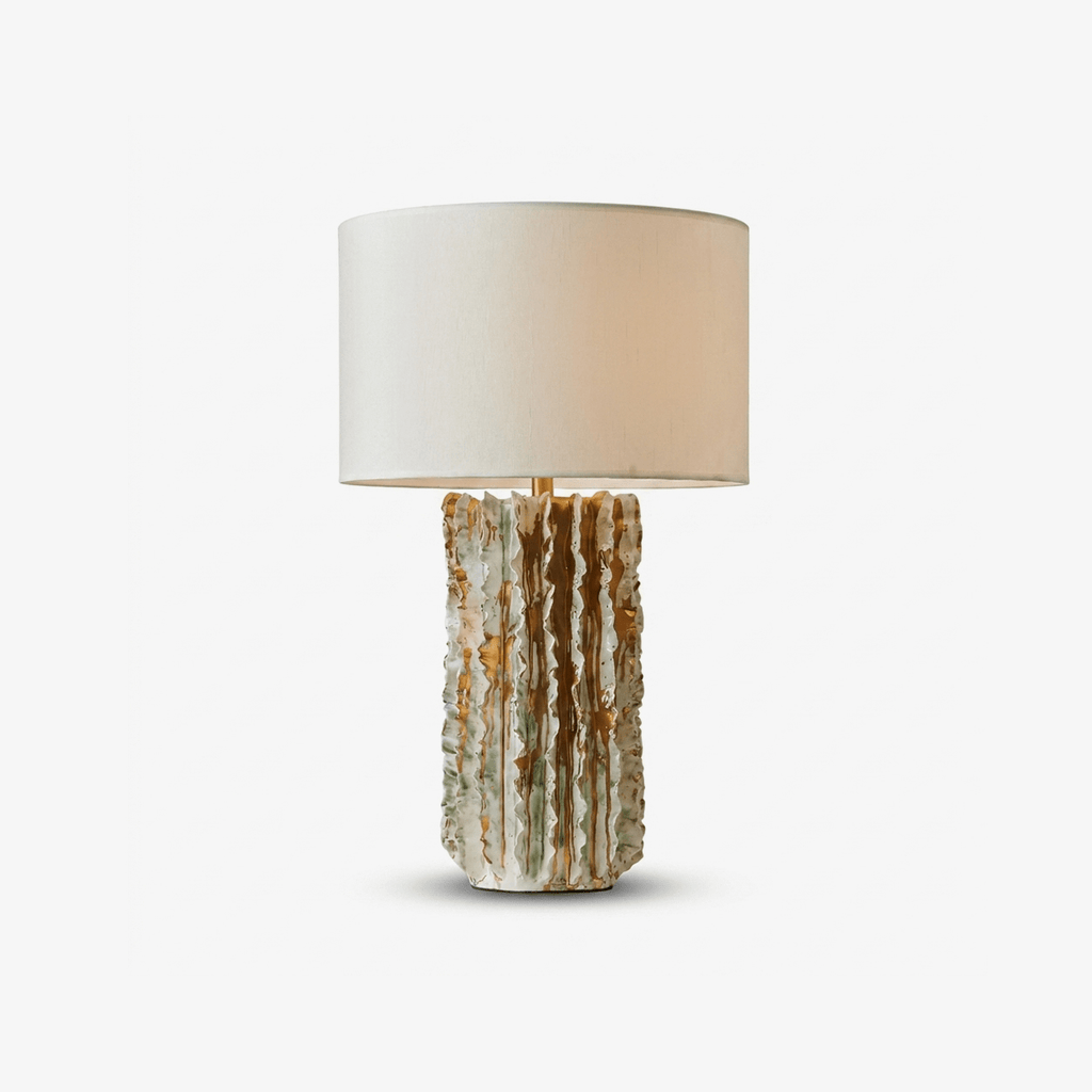 Ceramic Cylinder Table Lamp — Table Lamp | Maison Monashee
