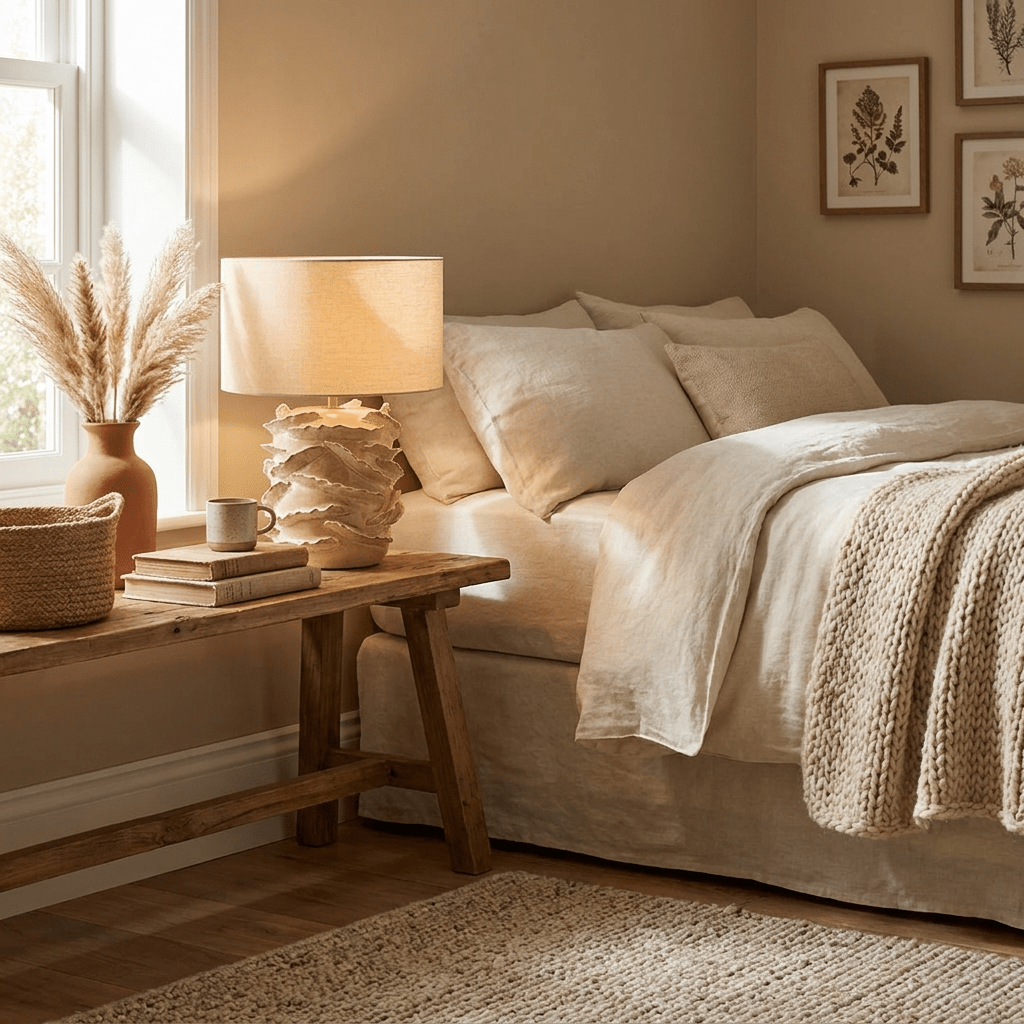 Ceramic Bedroom Table Lamp — Table Lamp | Maison Monashee — view 4