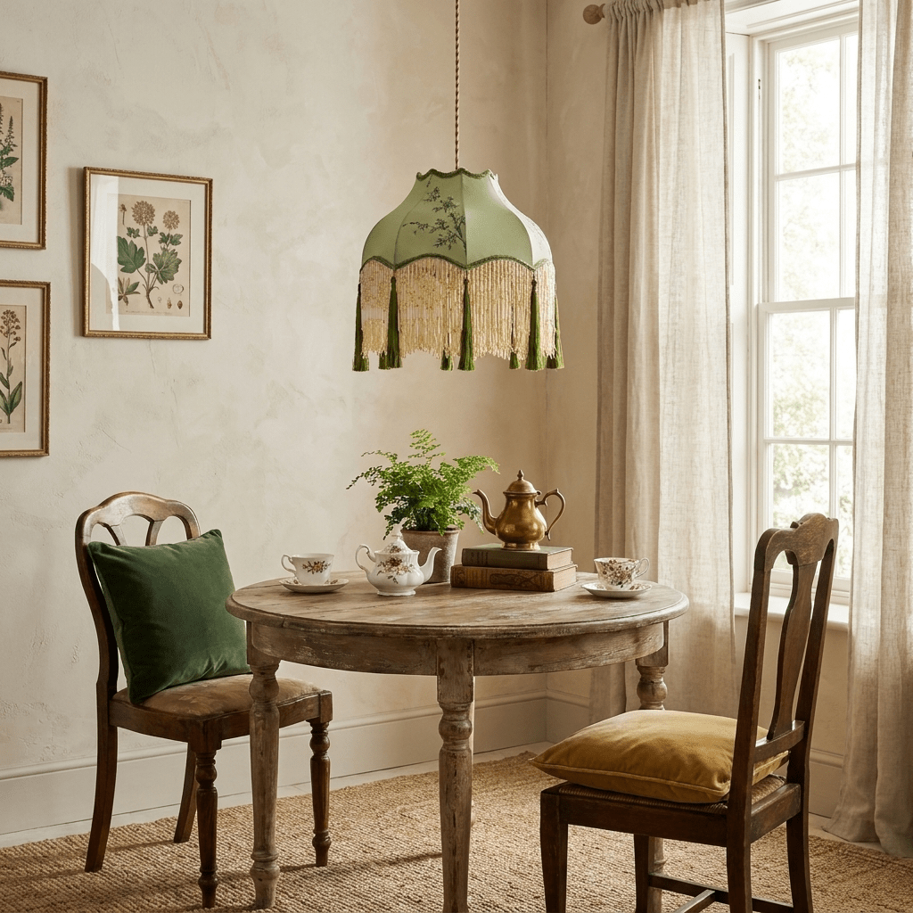 Beaded Hanging Light — Pendant Light | Maison Monashee — view 3