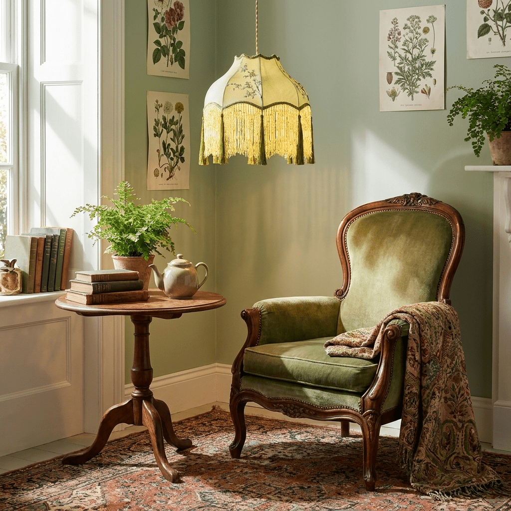 Beaded Hanging Light — Pendant Light | Maison Monashee — view 2
