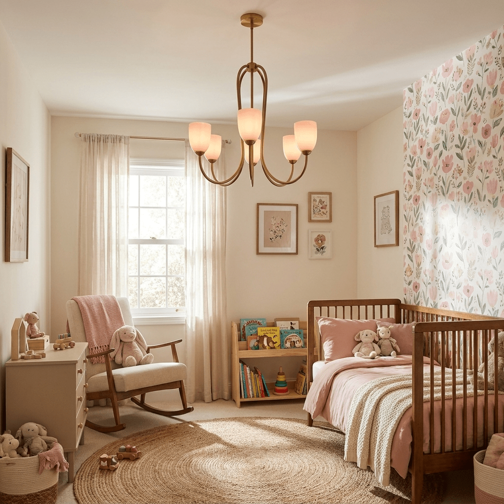 Gold Tulip Chandelier — Chandelier | Maison Monashee — view 5