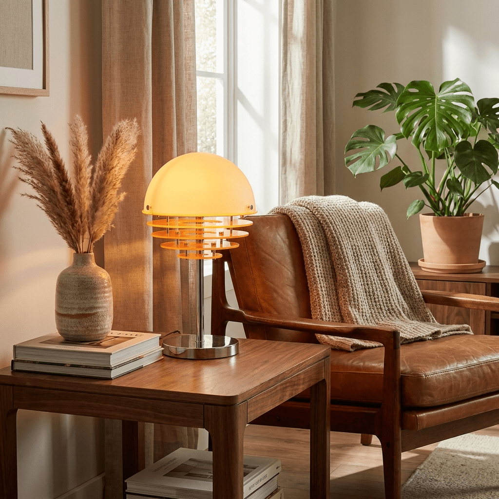 Stacked Acrylic Table Lamp — Table Lamp | Maison Monashee — view 7