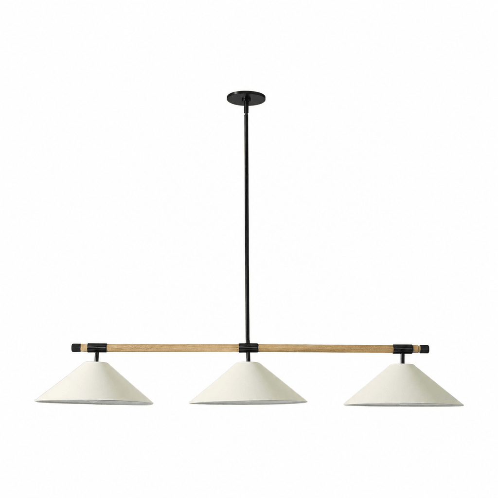 Iron Linear Chandelier — Chandelier | Maison Monashee — view 19