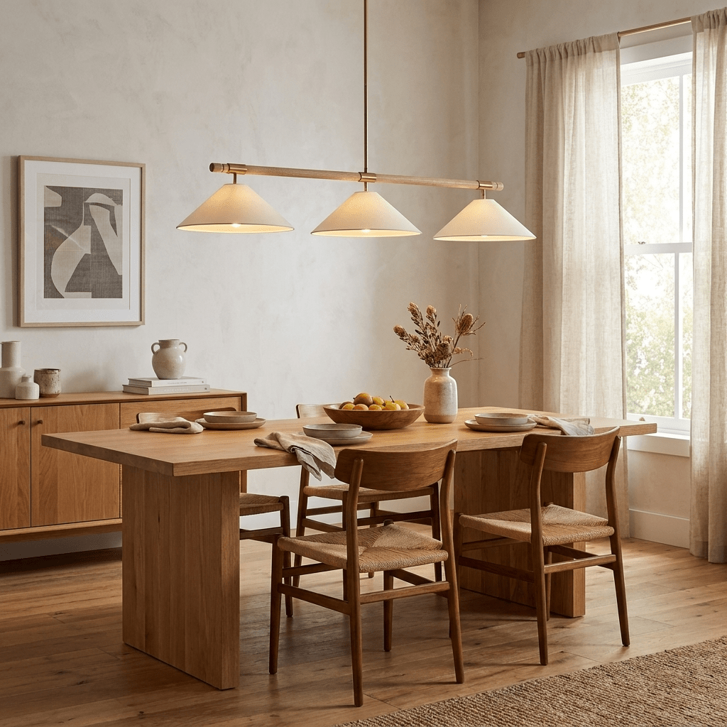 Iron Linear Chandelier — Chandelier | Maison Monashee — view 10