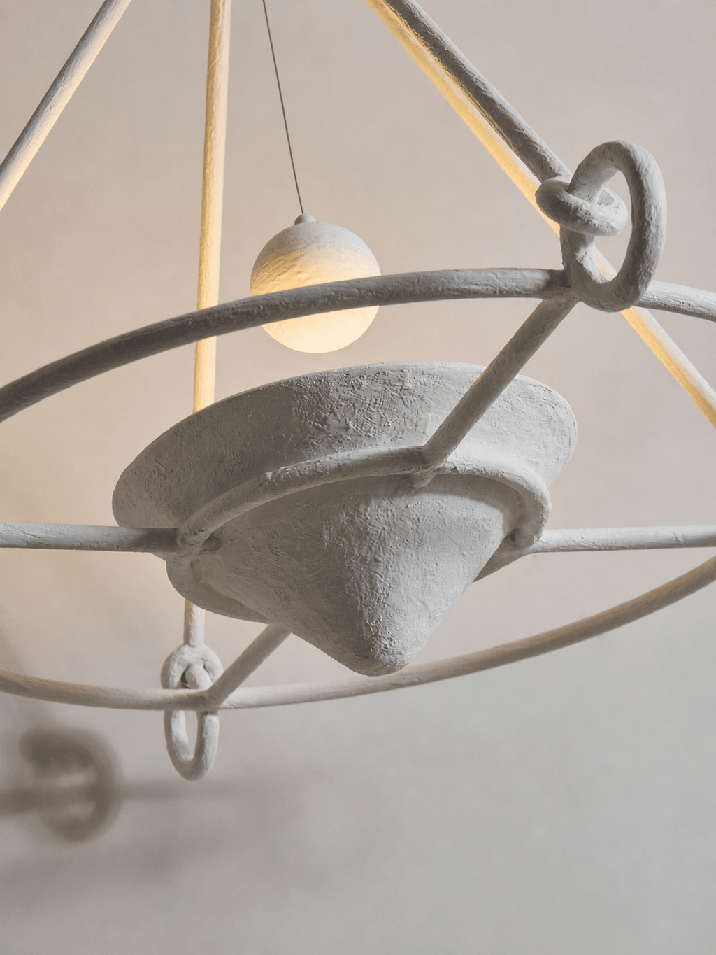 Large Ring Chandelier — Chandelier | Maison Monashee — view 11