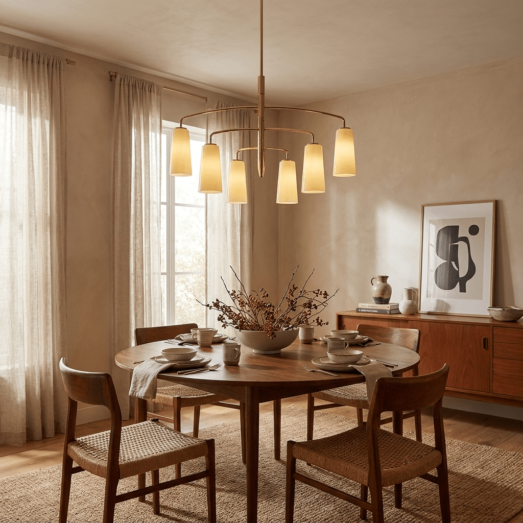 Gold Tiered Chandelier — Chandelier | Maison Monashee — view 7