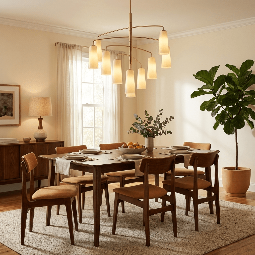 Gold Tiered Chandelier — Chandelier | Maison Monashee — view 2