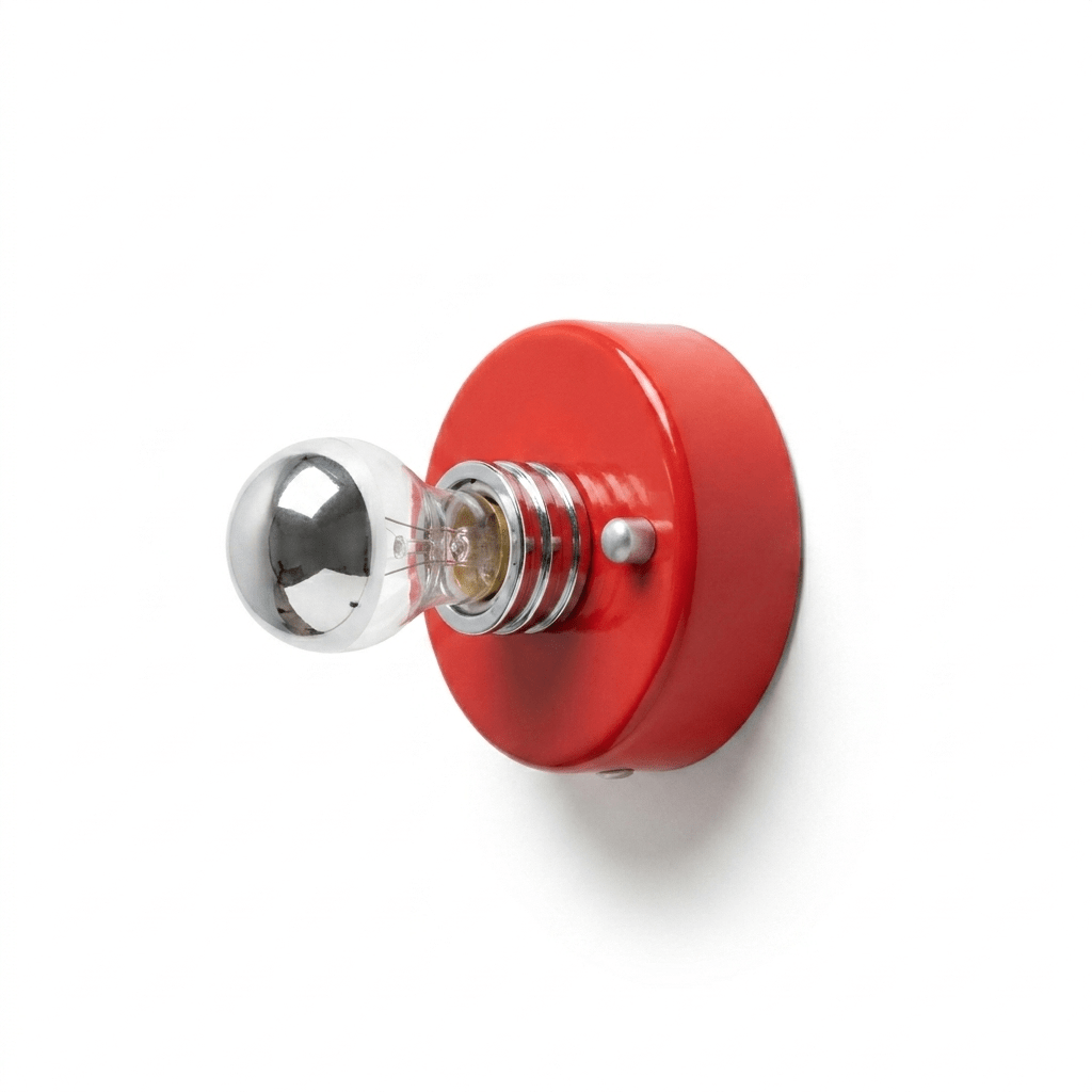 Red Sconce Light — Wall Sconce | Maison Monashee — view 13