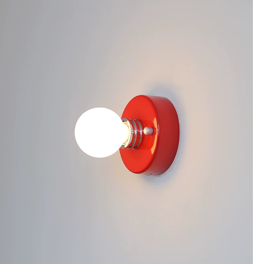 Red Sconce Light — Wall Sconce | Maison Monashee — view 15