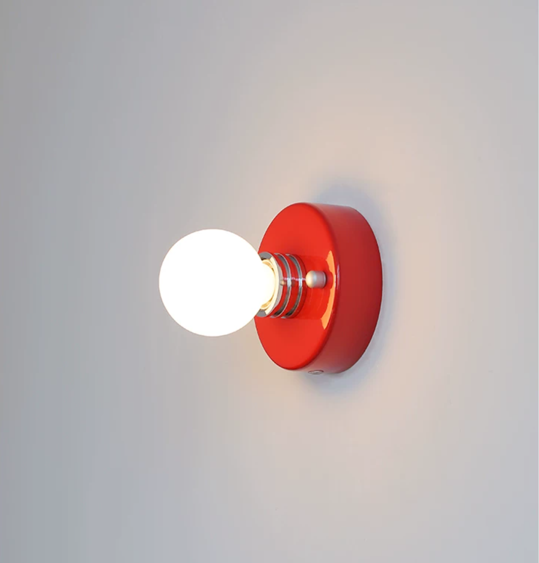 Red Sconce Light — Wall Sconce | Maison Monashee — view 15