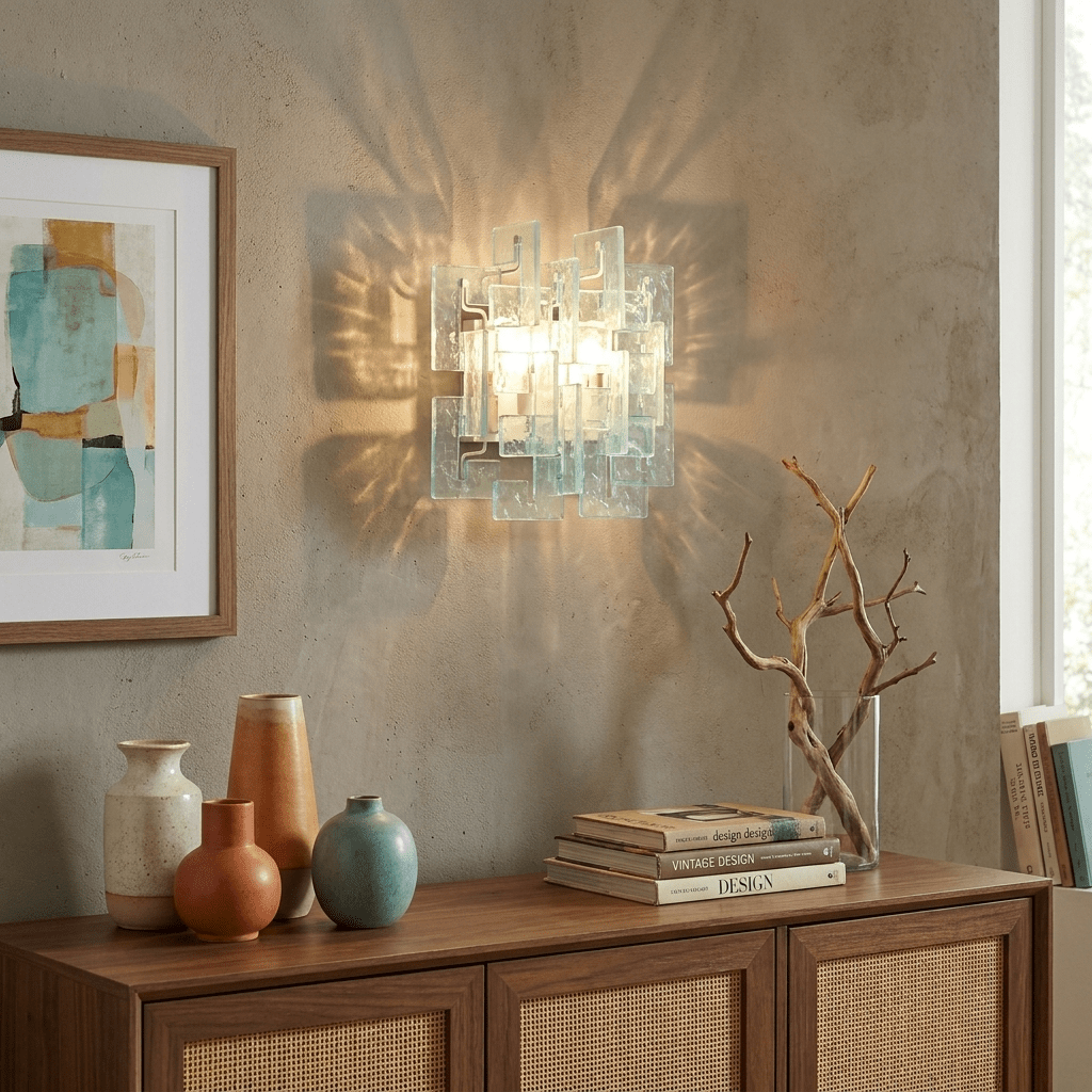 Glass Sconce — Wall Sconce | Maison Monashee — view 3