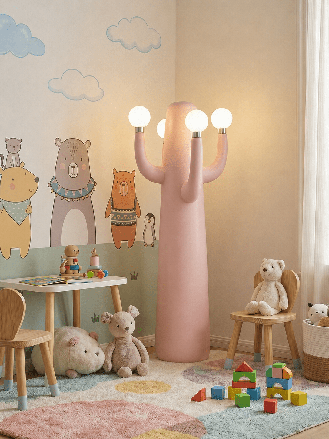 Multiple Globe Floor Lamp — Floor Lamp | Maison Monashee — view 2
