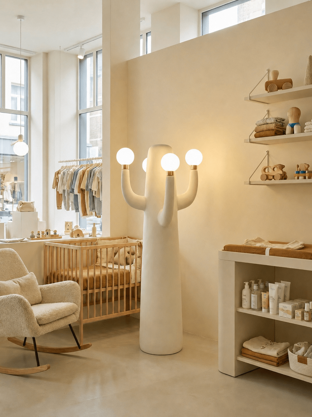 Multiple Globe Floor Lamp — Floor Lamp | Maison Monashee — view 6