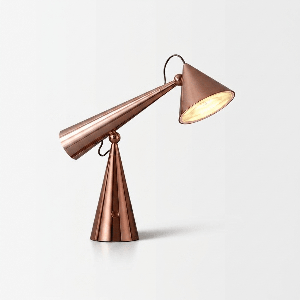 Gold Desk Lamp Modern — Table Lamp | Maison Monashee — view 4