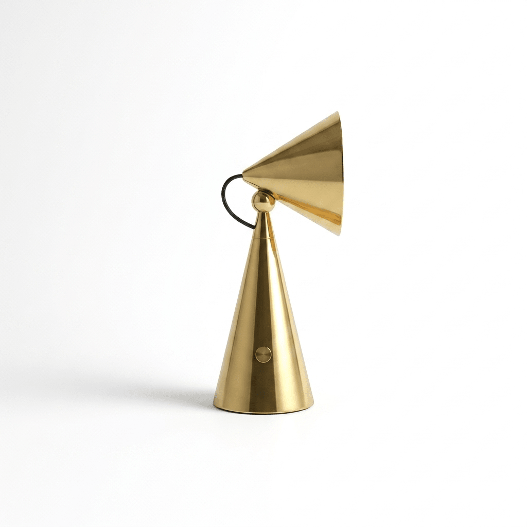 Cone Shaped Table Lamp — Table Lamp | Maison Monashee — view 10