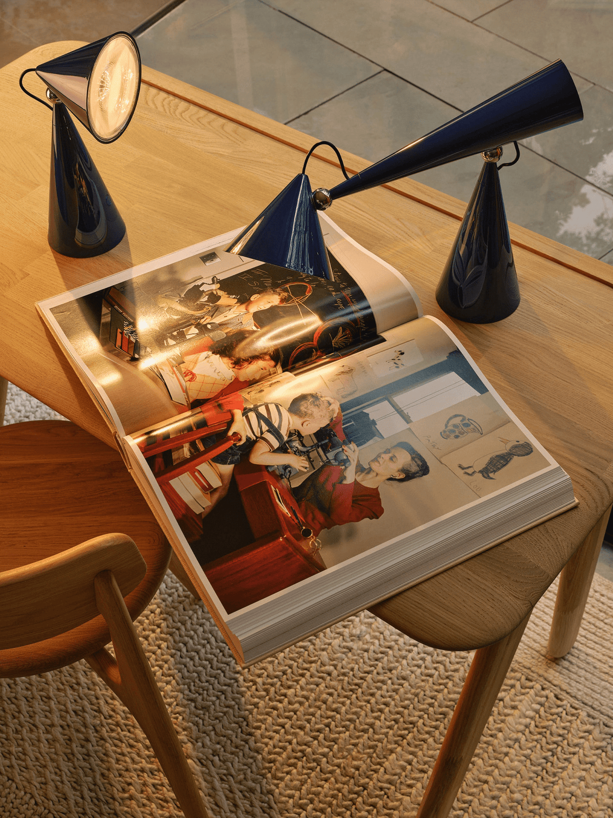 Gold Desk Lamp Modern — Table Lamp | Maison Monashee — view 3