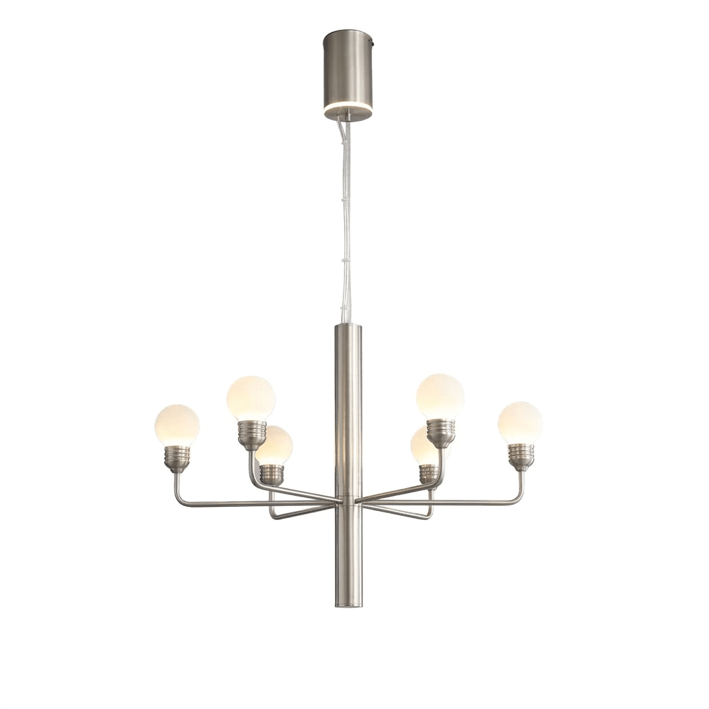 Alabaster Globe Chandelier — Chandelier | Maison Monashee — view 21