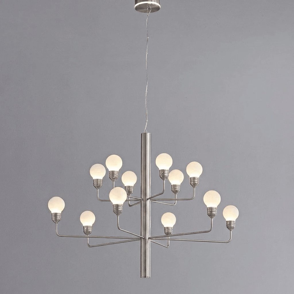 Alabaster Globe Chandelier — Chandelier | Maison Monashee — view 23