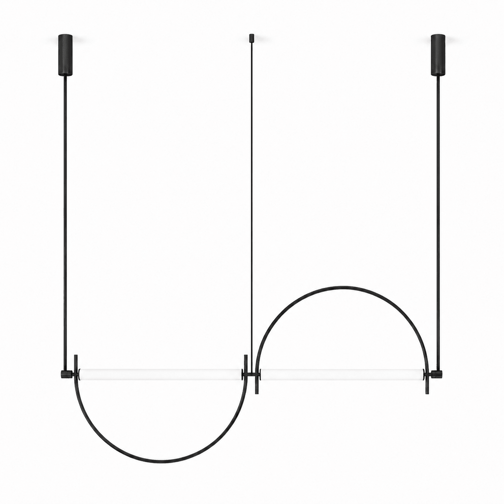 Linear Chandelier Gold — Chandelier | Maison Monashee — view 17