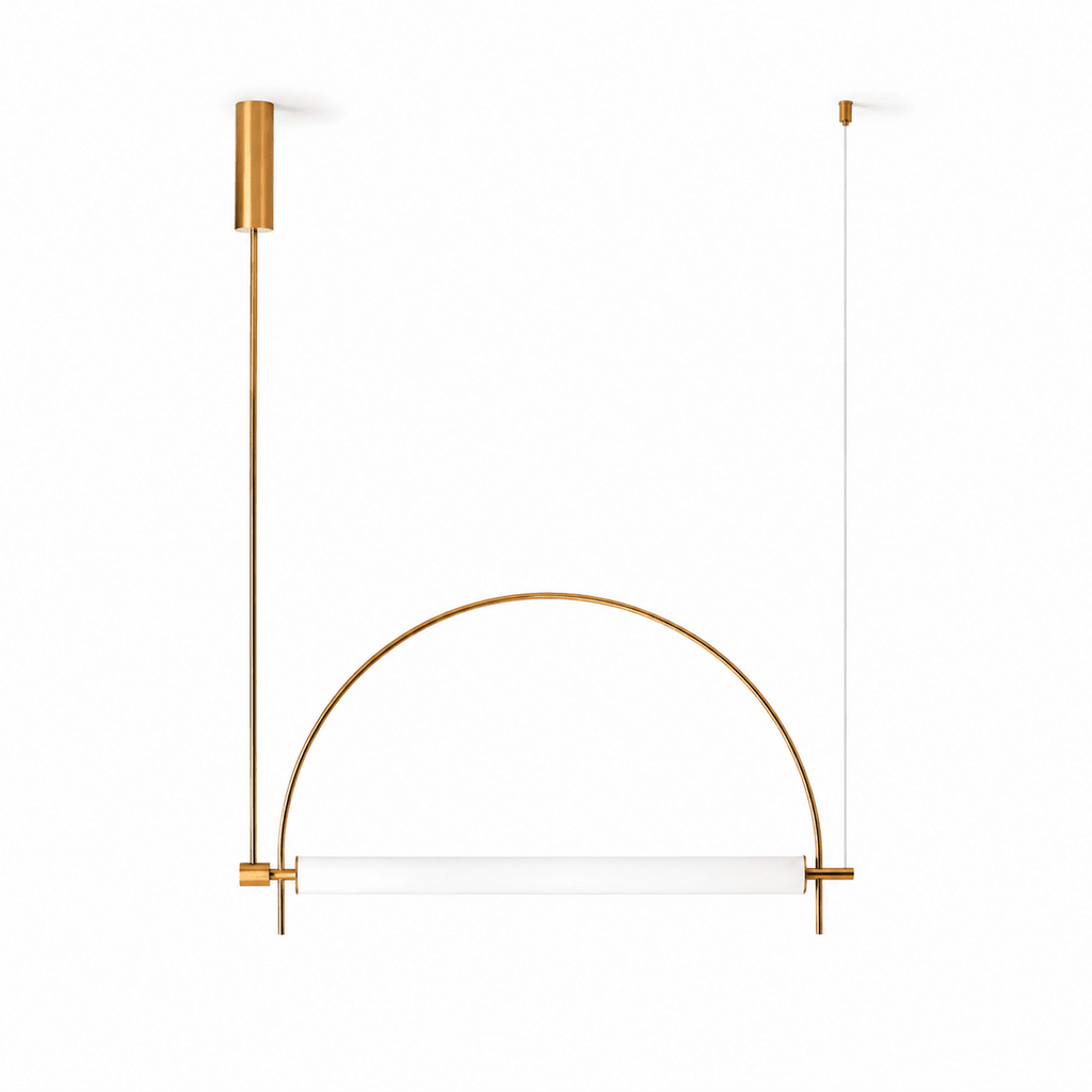 Linear Chandelier Gold — Chandelier | Maison Monashee — view 19