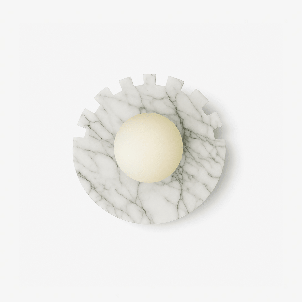Round Flat Wall Sconce — Wall Sconce | Maison Monashee