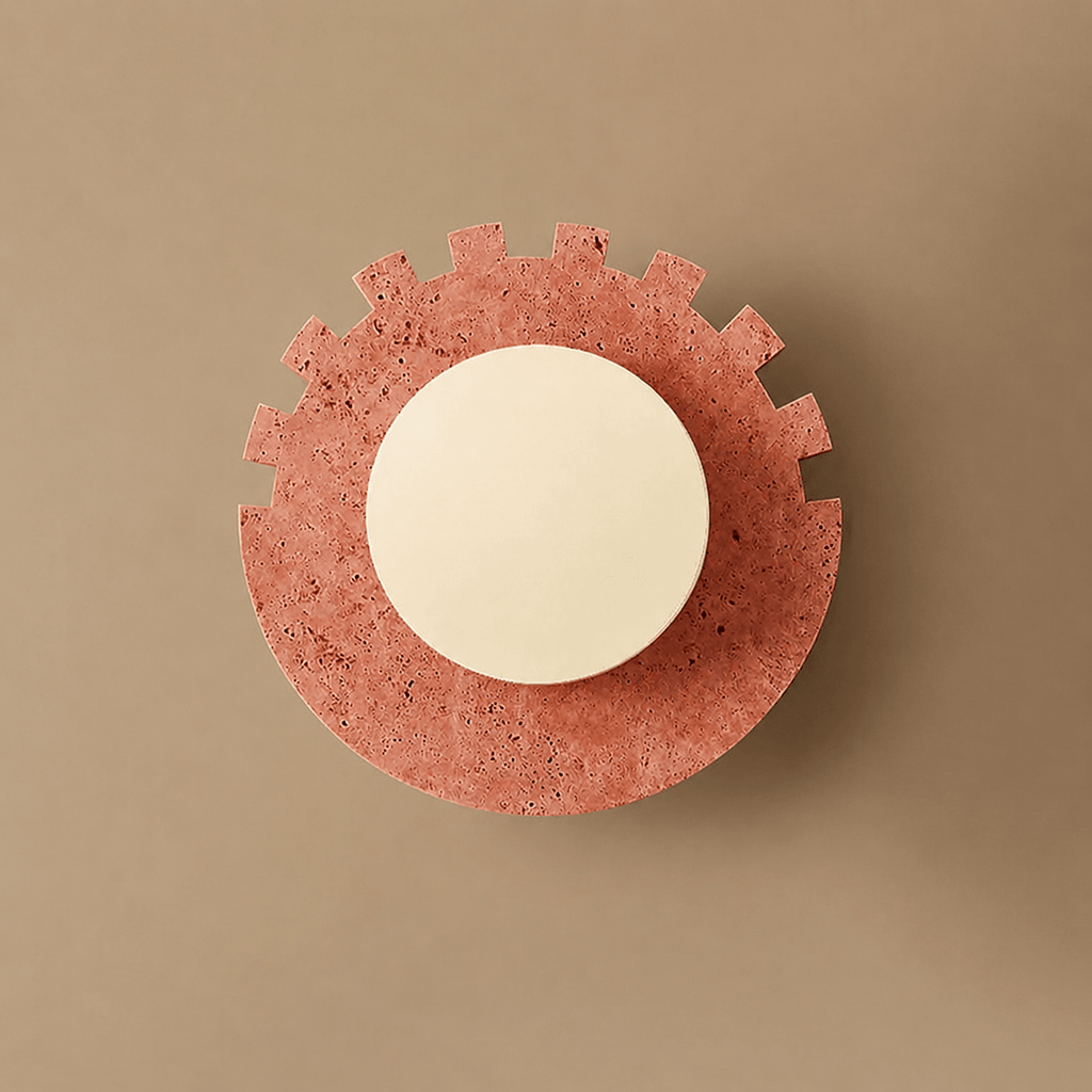 Round Flat Wall Sconce — Wall Sconce | Maison Monashee — view 18