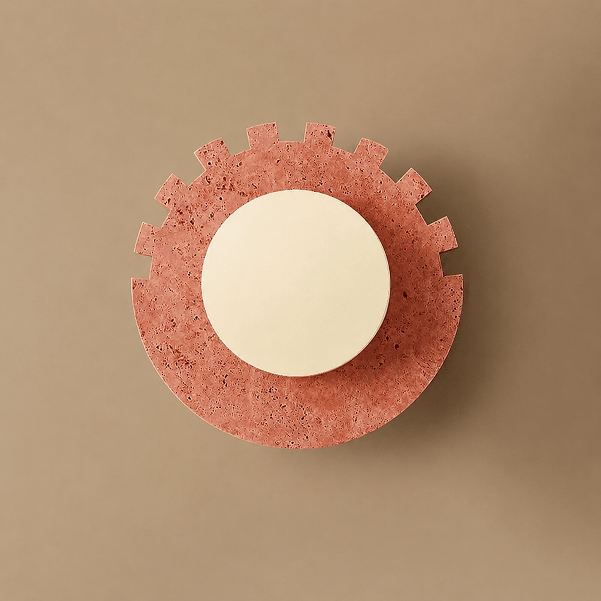 Round Flat Wall Sconce — Wall Sconce | Maison Monashee — view 18