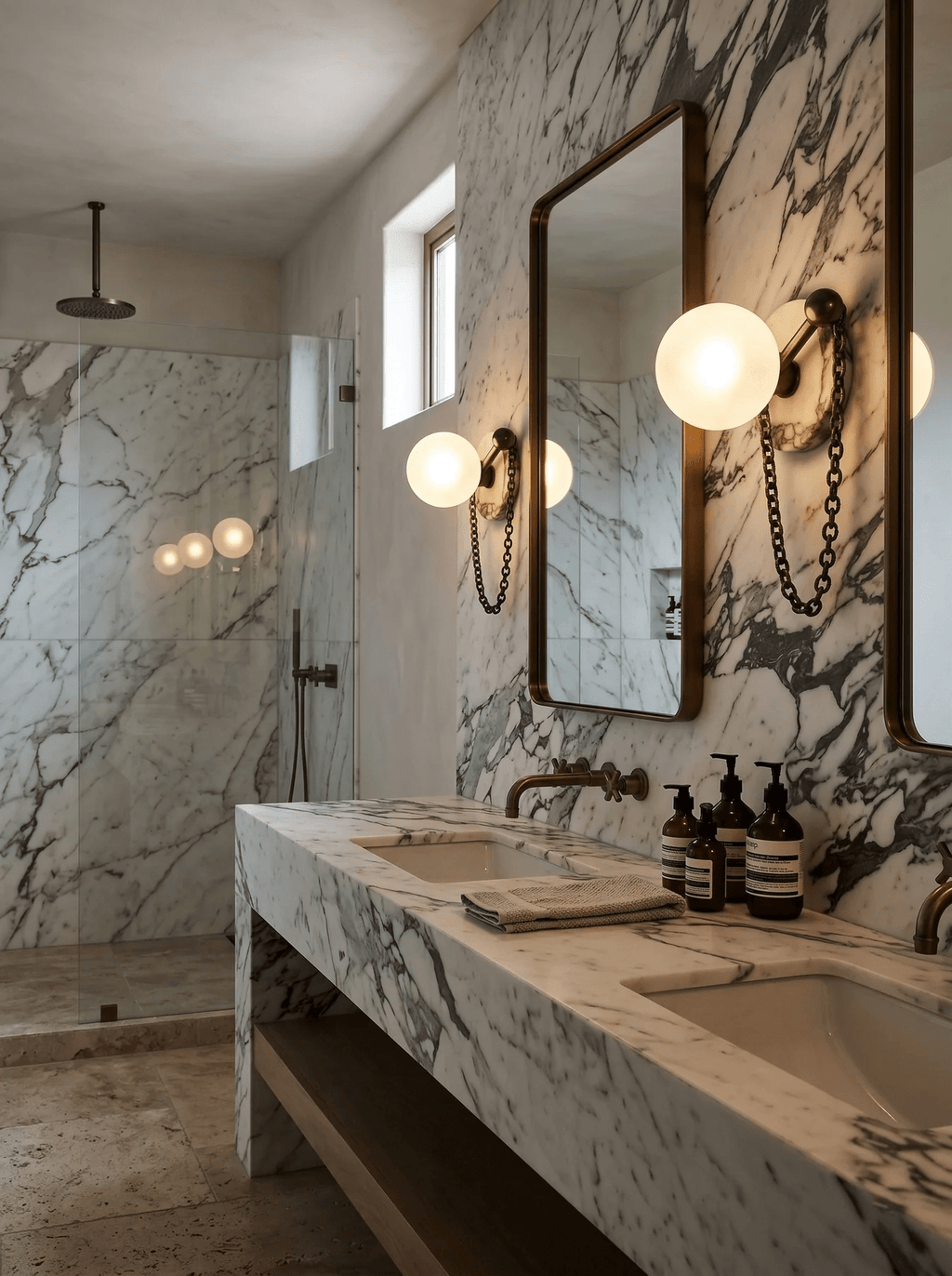 Marble Sconce Light — Wall Sconce | Maison Monashee — view 8