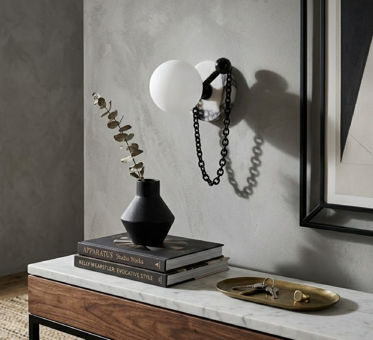 Marble Sconce Light — Wall Sconce | Maison Monashee — view 3