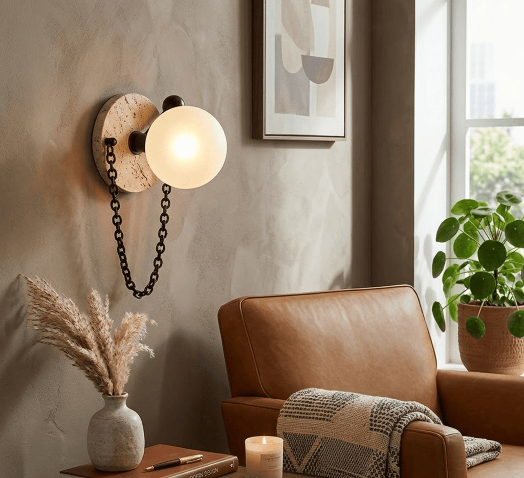 Marble Sconce Light — Wall Sconce | Maison Monashee — view 4