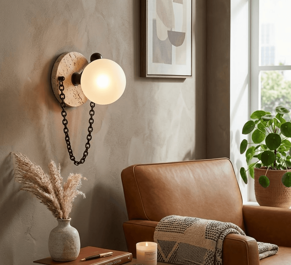 Marble Sconce Light — Wall Sconce | Maison Monashee — view 4