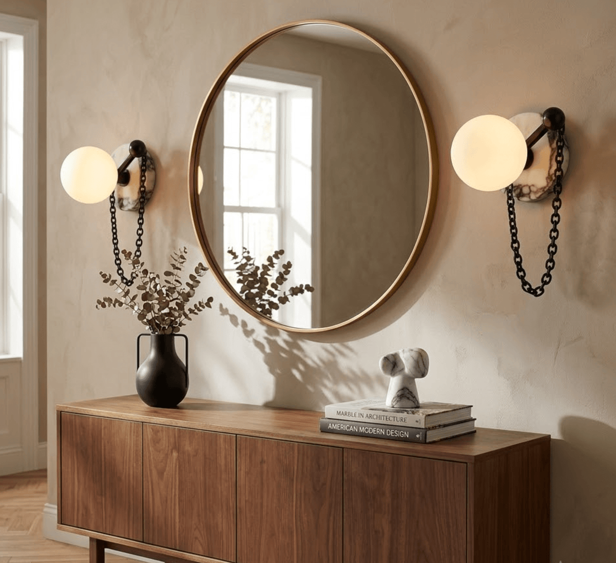 Marble Sconce Light — Wall Sconce | Maison Monashee — view 5