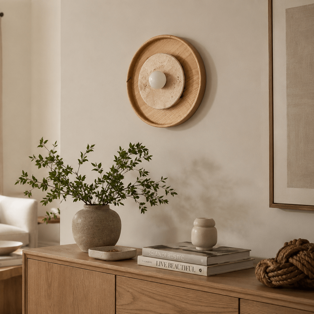 Minimalist Wall Sconce Light — Wall Sconce | Maison Monashee — view 3