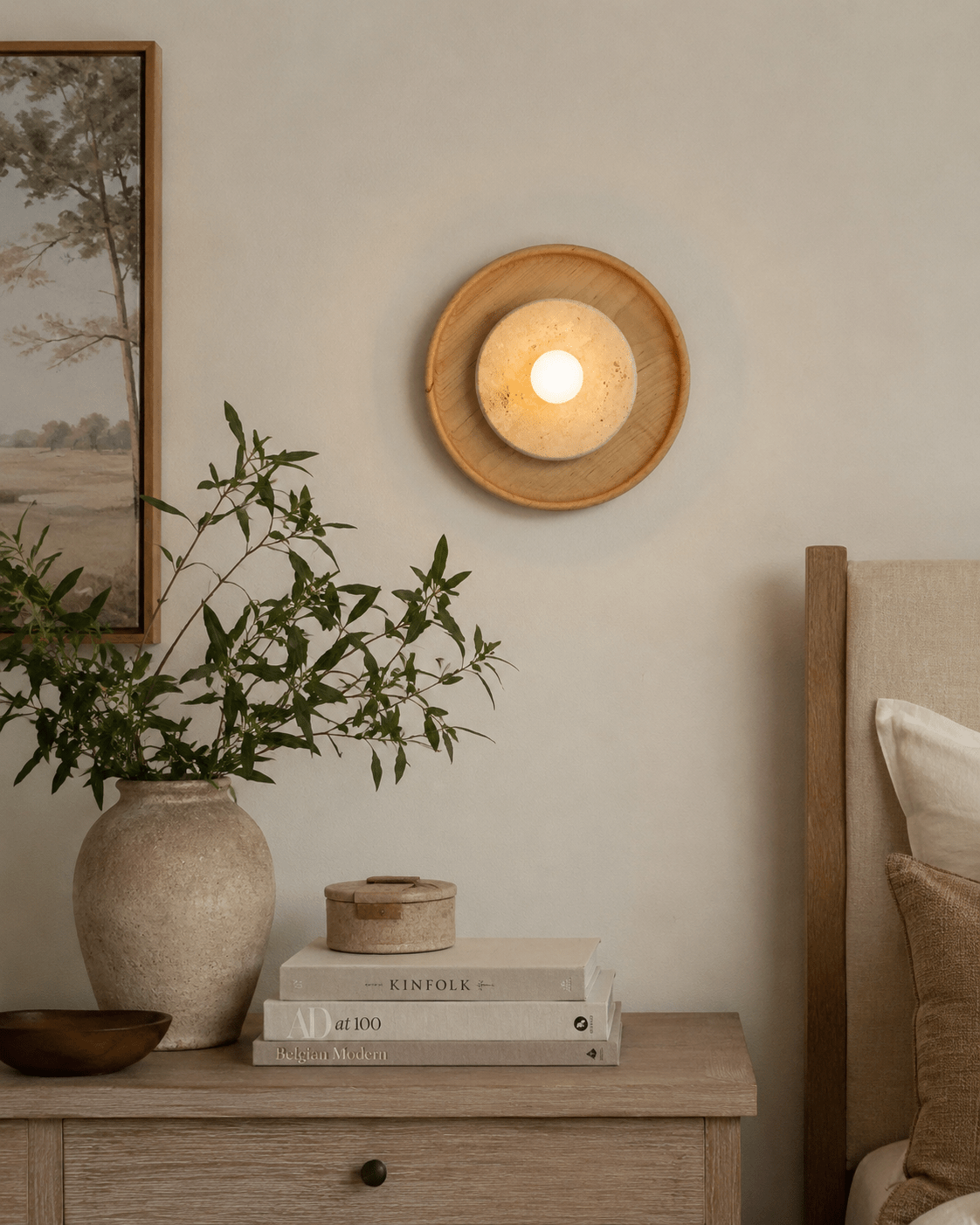 Minimalist Wall Sconce Light — Wall Sconce | Maison Monashee — view 2