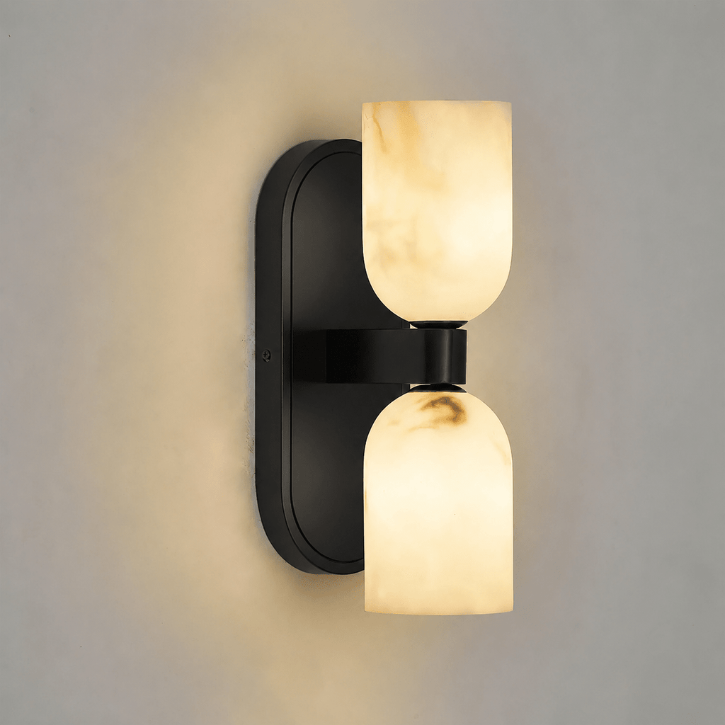 Alabaster Wall Sconce Bathroom — Wall Sconce | Maison Monashee — view 5