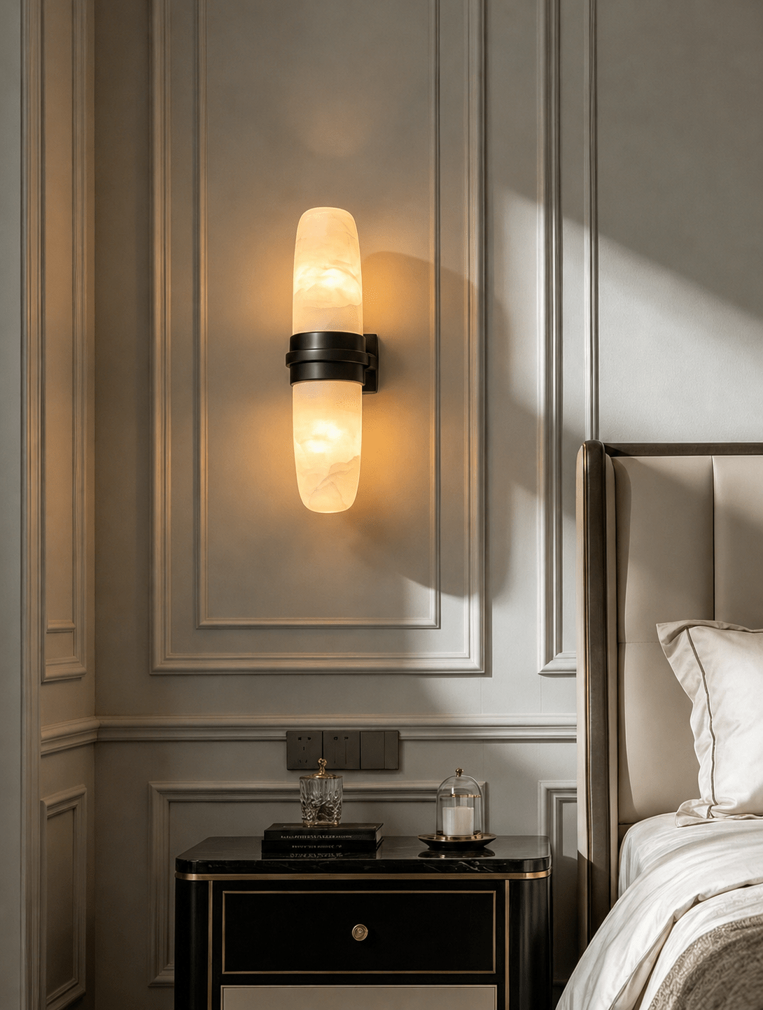 Glass Tube Wall Sconce — Wall Sconce | Maison Monashee — view 2